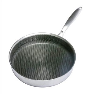 Frypan Cruach Dhosmálta le haghaidh le clúdach
